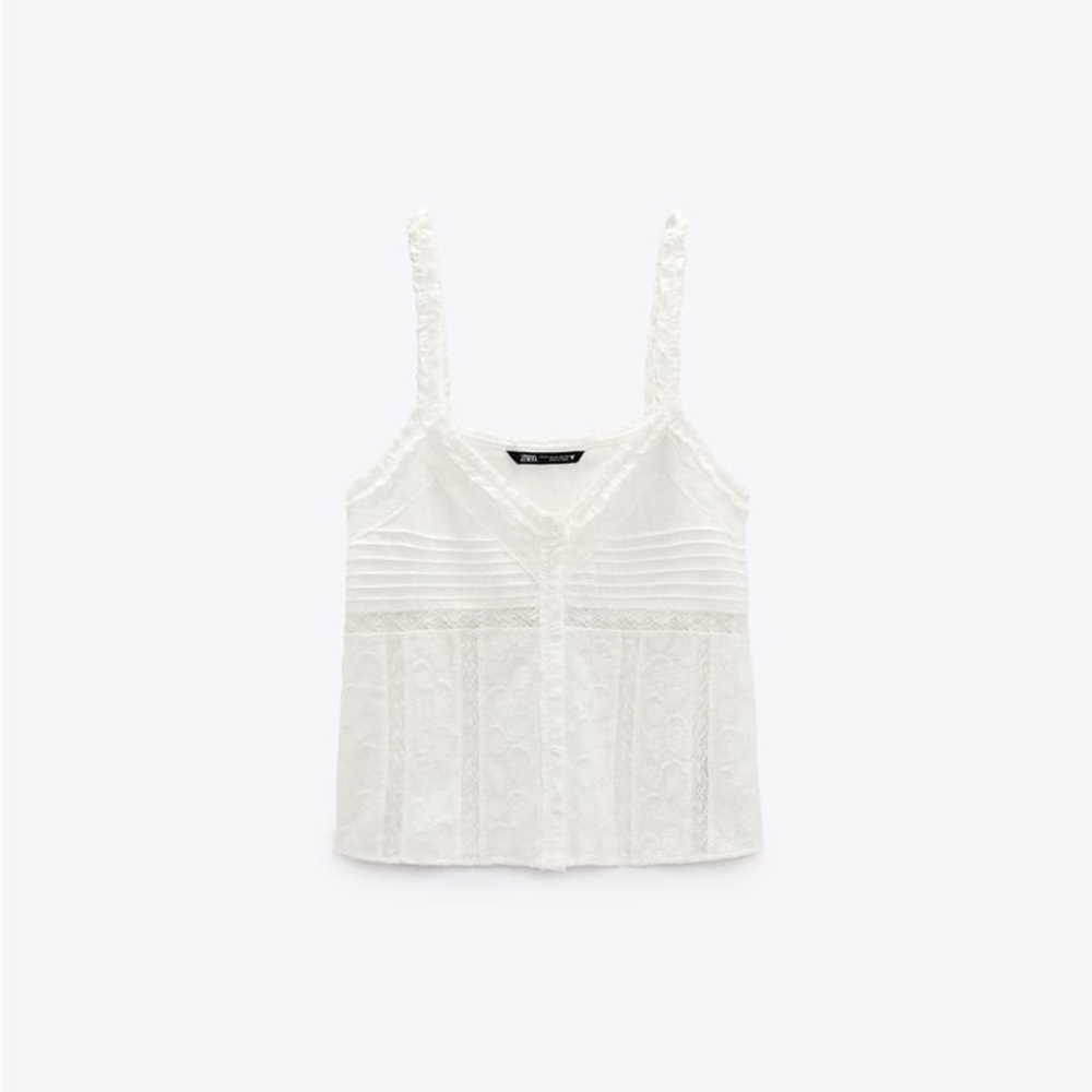Zara Embroidered Top